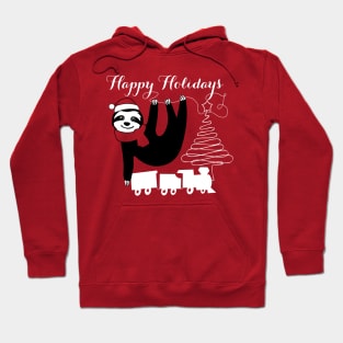 Holiday Sloth Hoodie